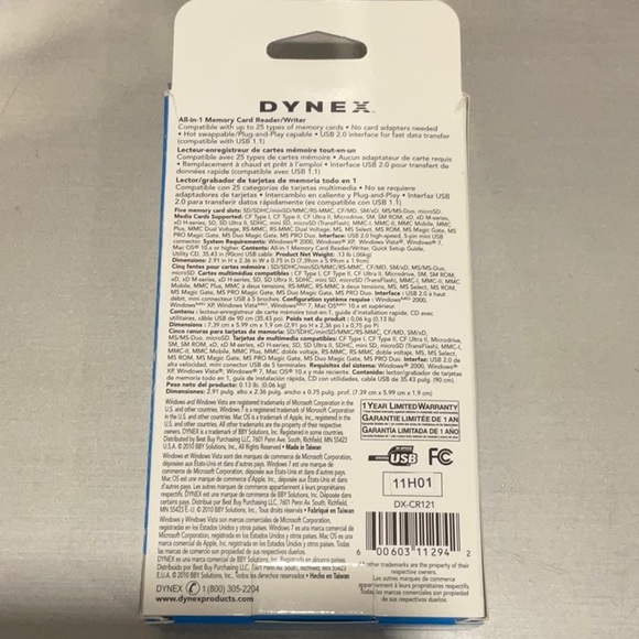 Memory card reader - Picture 2 of 3